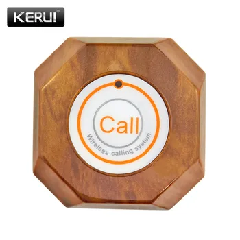

KERUI Wireless Calling Bell Pager Call Button Transmitter Calling System For Restaurant Hotel Pager 433MHz Restaurant Equipment