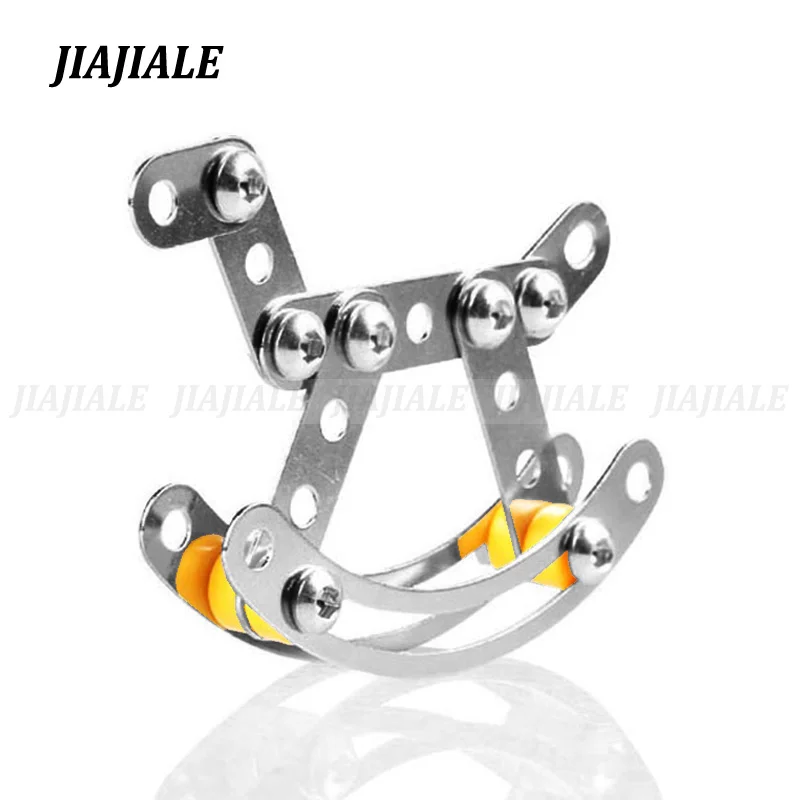 

JIAJIALE Metal Model Building Kits Puzzle Small Wooden Horse Enlighten Education Assemblage DIY Toys VS 3d metal model kit