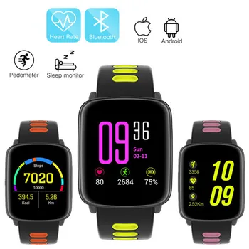 

Smart Watch Sport Wearable Device with Bluetooth Message Push Call Reminder Running Pedometer Fitness Tracker for Women Men
