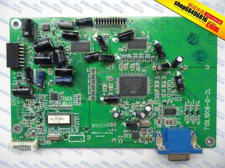 

Free Shipping>H&P / H&P F1703 logic board 715L1006-D-2L driver board-Original 100% Tested Working