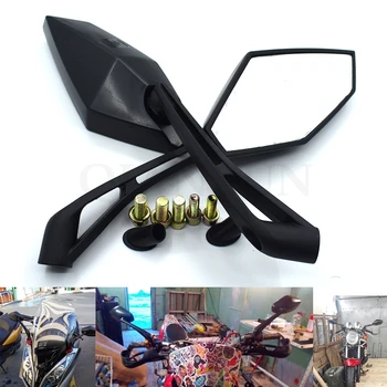 

Universal 8mm 10mm Motorcycle Rearview Mirrors Motorbike Side Mirrors FOR Kawasaki yamaha ktm honda suzuki bmw ducati aprilia r6