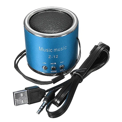 Portable Mini Speaker Amplifier FM Radio USB Micro SD TF
