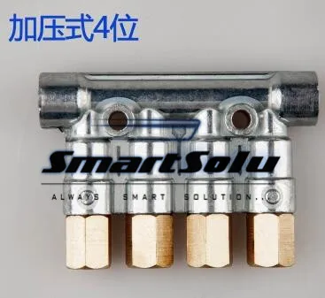 

Free shipping Volume type pressure type quantitative oil path distributor injection machine tool oil lubricating joint element