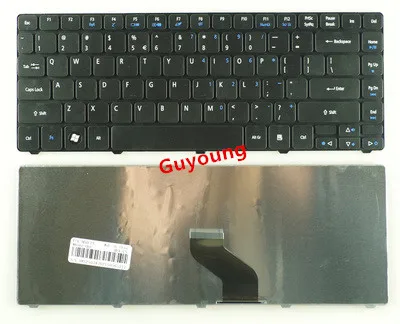 Новая клавиатура для ноутбука Acer Aspire 3810 3410 3820 T 4735G 4735Z 4735 4736G 4736Z 4736 4740 4741 4755 черная |