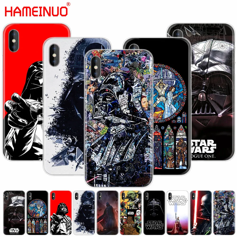 

HAMEINUO Star Wars cell phone Cover case for iphone X 8 7 6 4 4s 5 5s SE 5c 6s plus