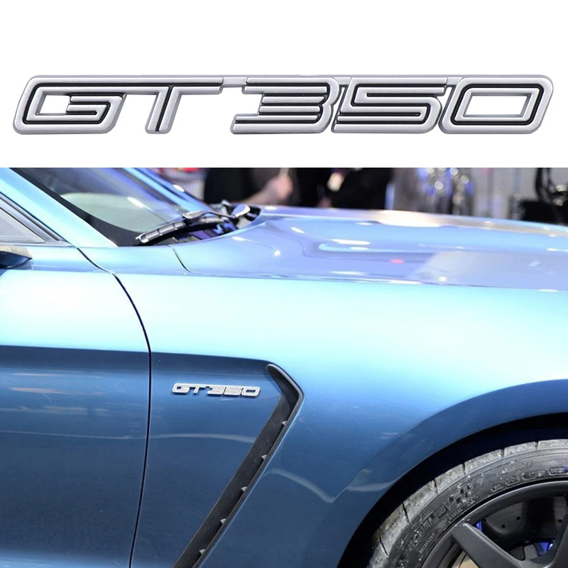 Автомобильный Стайлинг 3D металлический GT350 эмблема значок стикер автомобильный