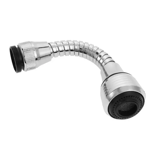 LIANGLEY 360 Rotatable Bent Water Saving Tap Aerator Diffuser Faucet Nozzle Filter Water Filter Swivel Head Kitchen Faucet Bubbler 