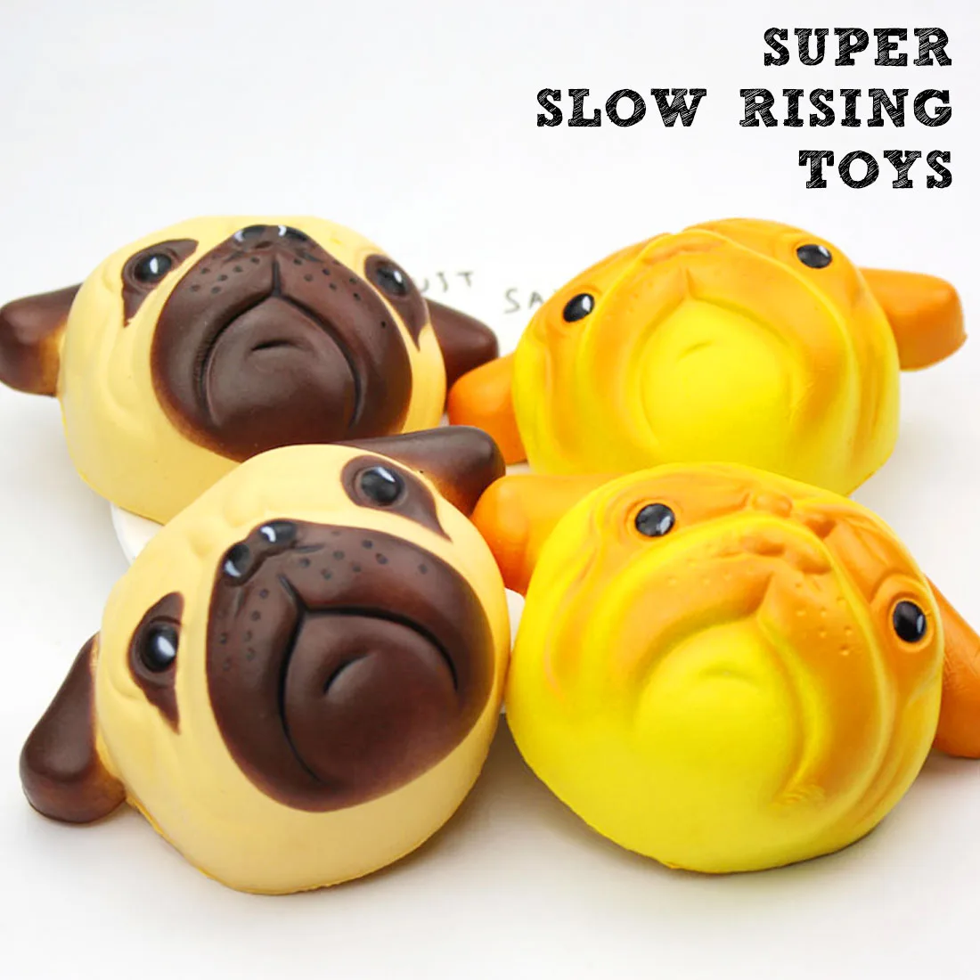 Mobile Phone Straps Etmakit Slow Rising Squishy Dog Face Bread 11cm Jumbo Pendant Kawaii Phone Straps Stretchy Squeeze Cream Scented Cake Toy Cellphones & Telecommunications