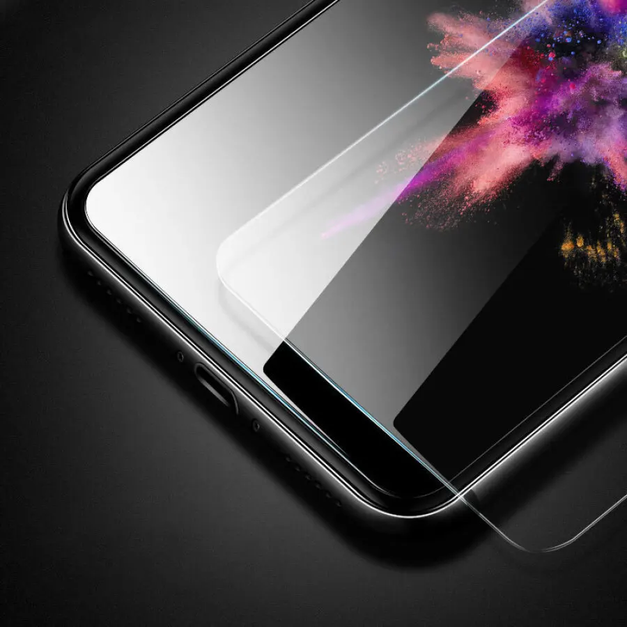 Новое прозрачное твердое закаленное стекло для iPhone X 10 Защитное экрана 4 4S 5 5S 5C SE 6 S