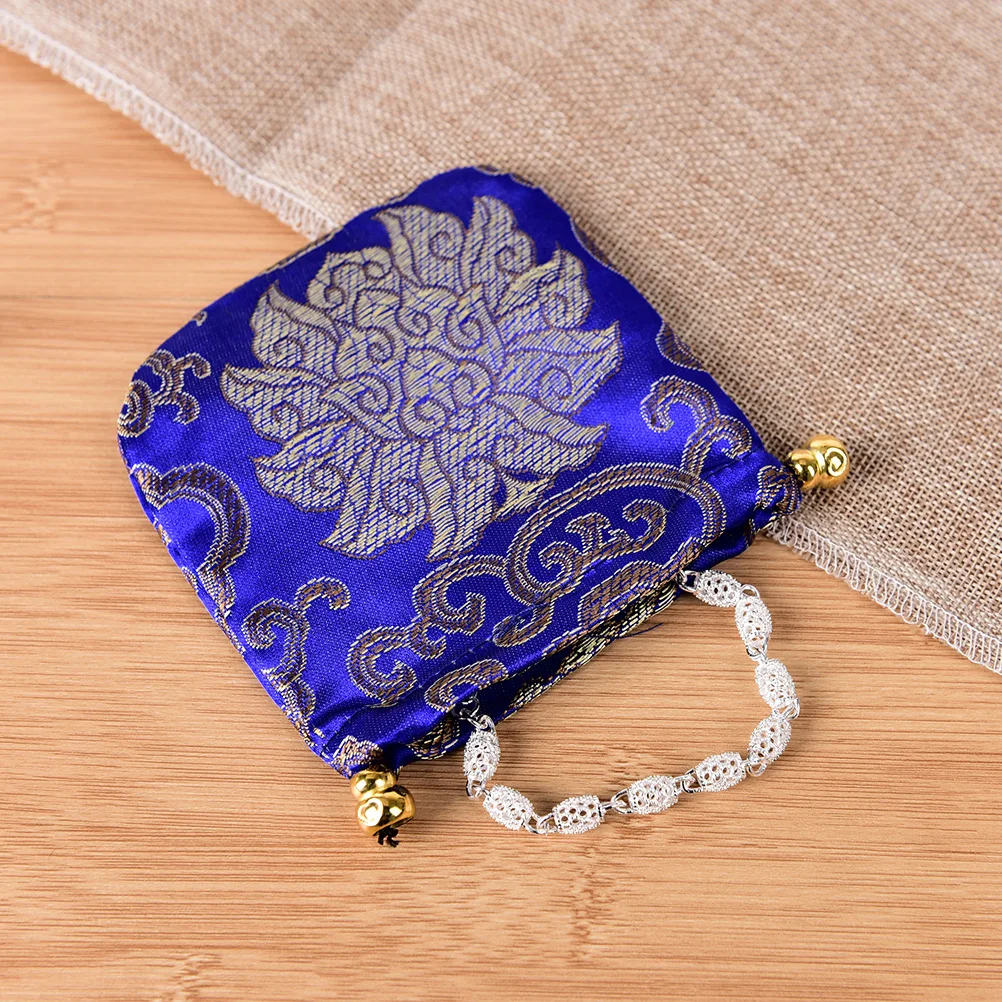 10PCS Drawstring Bags Jewelry Display Mini Coin Purses Women Jewelry Bag Chinese Silk Embroidery Packaging bags
