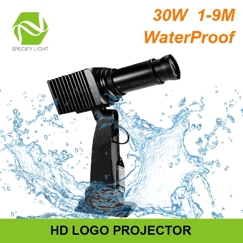 

Waterproof Outdoor 30W LED Customize Logo Projection Lamp Light Shop Mall Image Advertising Projector