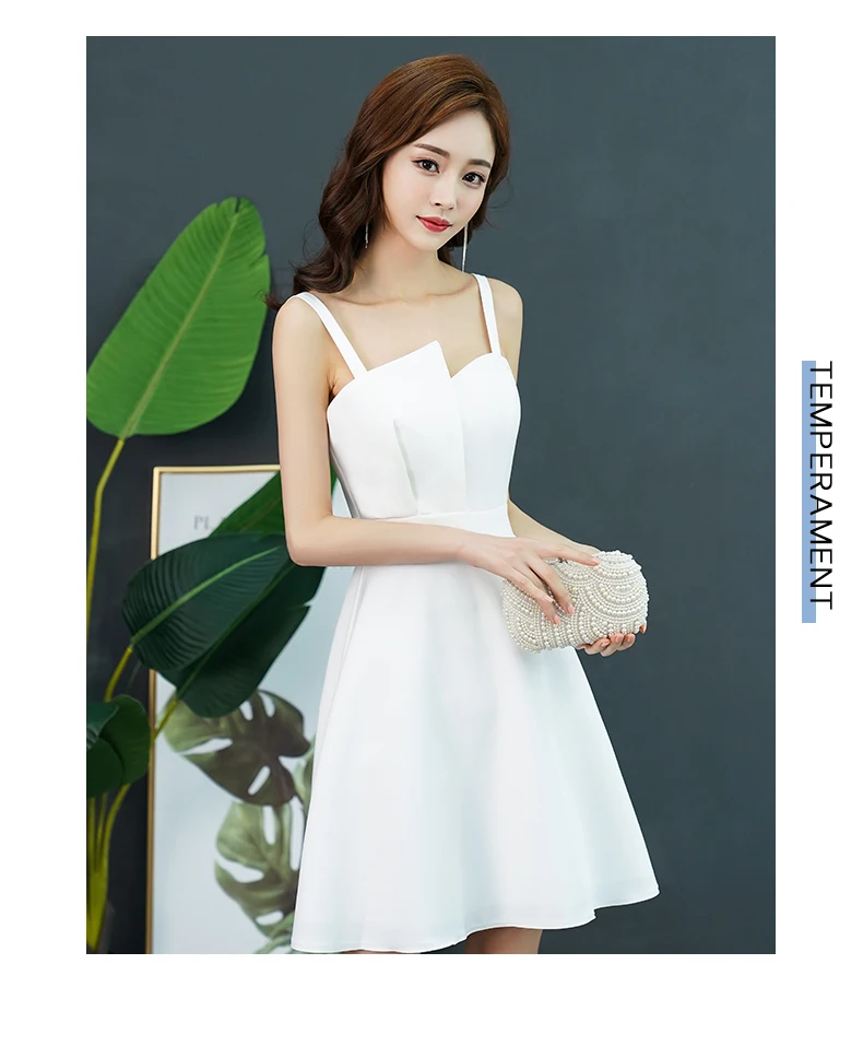 Robe de soiree белое тонкое платье с открытой спинкой без рукавов вечернее платье vestido de festa платья для выпускного вечера платья для вечеринок