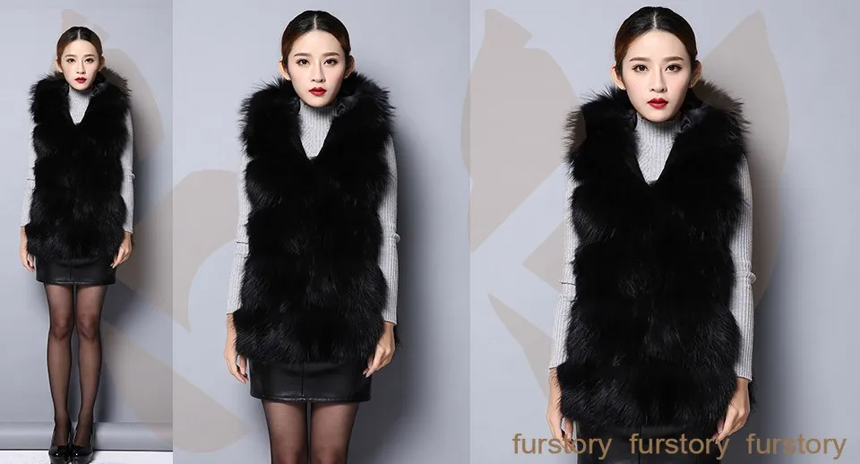 Discount Fur Story 152113 New Real Raccoon Fur Vest Women Dressur Top Quality Fur Coat Jacket Natural Fur Waistcoat Female 9 Discount Fur Story 152113 New Real Raccoon Fur Vest Women Dressur Top Quality Fur Coat Jacket Natural Fur Waistcoat Female 9