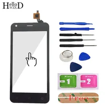 4.5 ''Painel de Toque Do Telefone Touchscreen Para A Mosca FS454 nimbus 8 FS 454 Tela de Toque Digitador touch Sensor de Vidro Peças de Ferramentas adesivo
