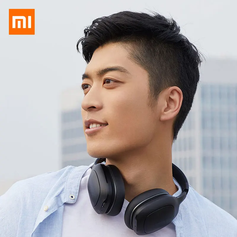 Xiaomi Mi Bluetooth Wireless Headphones 4.1 Version AptX 40mm Dynamic Earphone PU Headset For Mobil