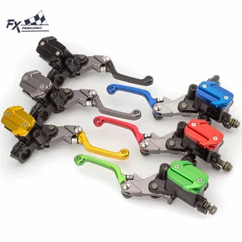 

7/8" Motorcycle Master Cylinder Reservoir Dirt Pit Bike Brake Clutch Lever For Honda CRF230F CRF 230F CRF 230 F 2003 - 2009 2004