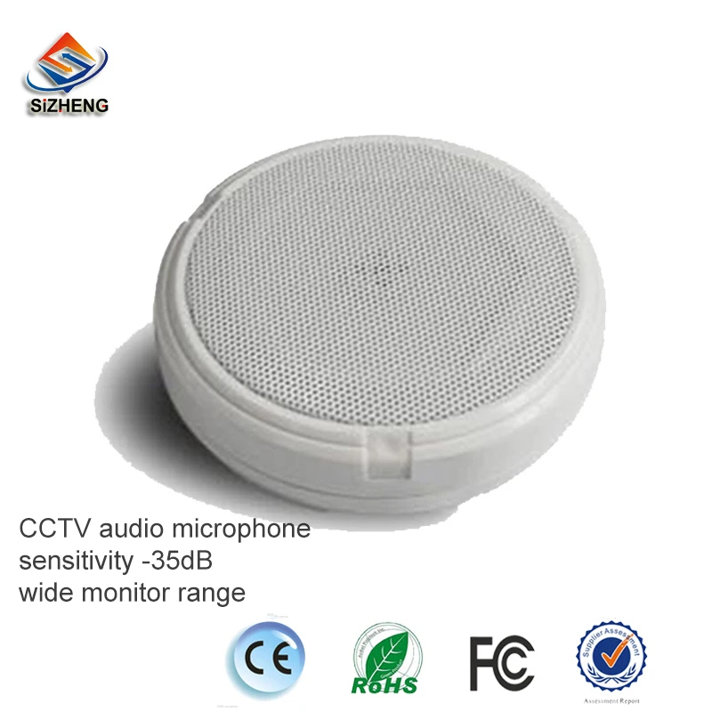 imágenes para SIZHENG COTT-QD55 Alta sensibilidad-$ number db audio vigilancia micrófono micrófono de captación de sonido de pared para la cámara de CCTV imágenes para SIZHENG COTT-QD55 Alta sensibilidad-$ number db audio vigilancia micrófono micrófono de captación de sonido de pared para la cámara de CCTV