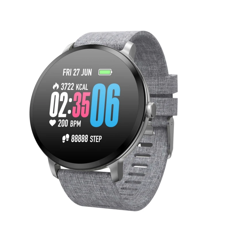 V11 Fashion Smart Watch Women Bluetooth Smartwatch Heart Rate Traker Waterproof Man Sport Fitness Watch for iPhone 8 x Android