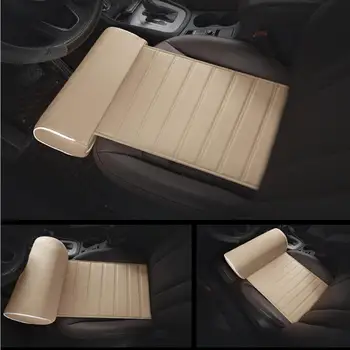 

New Car Seat Cushion Foot Support Pillow Leg Support Longer Auto Seat Cushion Leather Leg Cushion Knee Pad Thigh Support Pillow