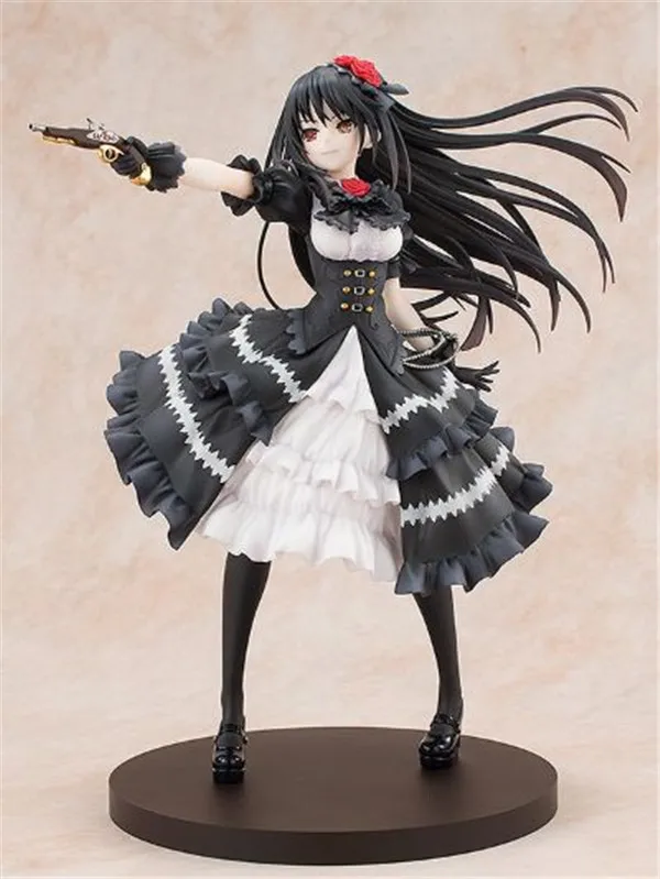 23 см Fantasia DATE A LIVE Tokisaki Kurumi фигурка игрушки кукла Рождественский подарок с коробкой