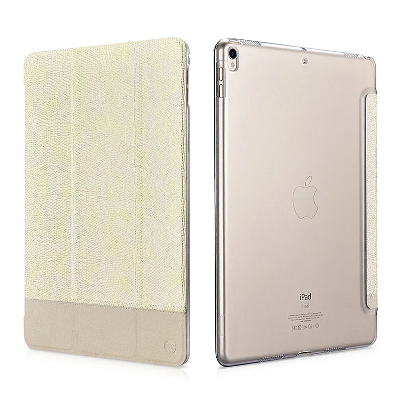 

XOOMZ Fashion Ultra Thin Tablet Foldable Stand Durable Top Quality PU Leather Protective Folio Case For Apple iPad Pro 10.5 inch