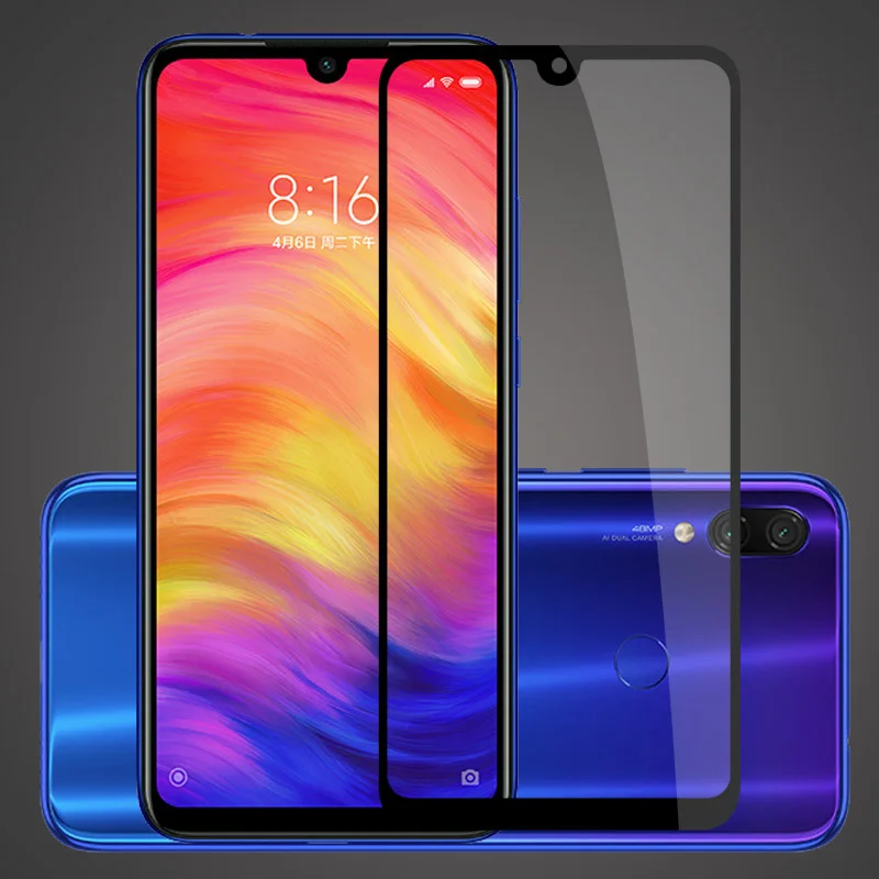 1 шт. для Xiaomi Redmi note 7 note7 стекло закаленное Полное покрытие Закаленное стекло пленка hongmi note 7 S creen протектор Защитная пленка