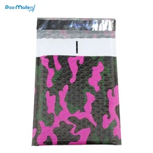 50pcs 175x230mm Camouflage color Plastic bubble mailer,Blend color poly bubble envelope wrap bag