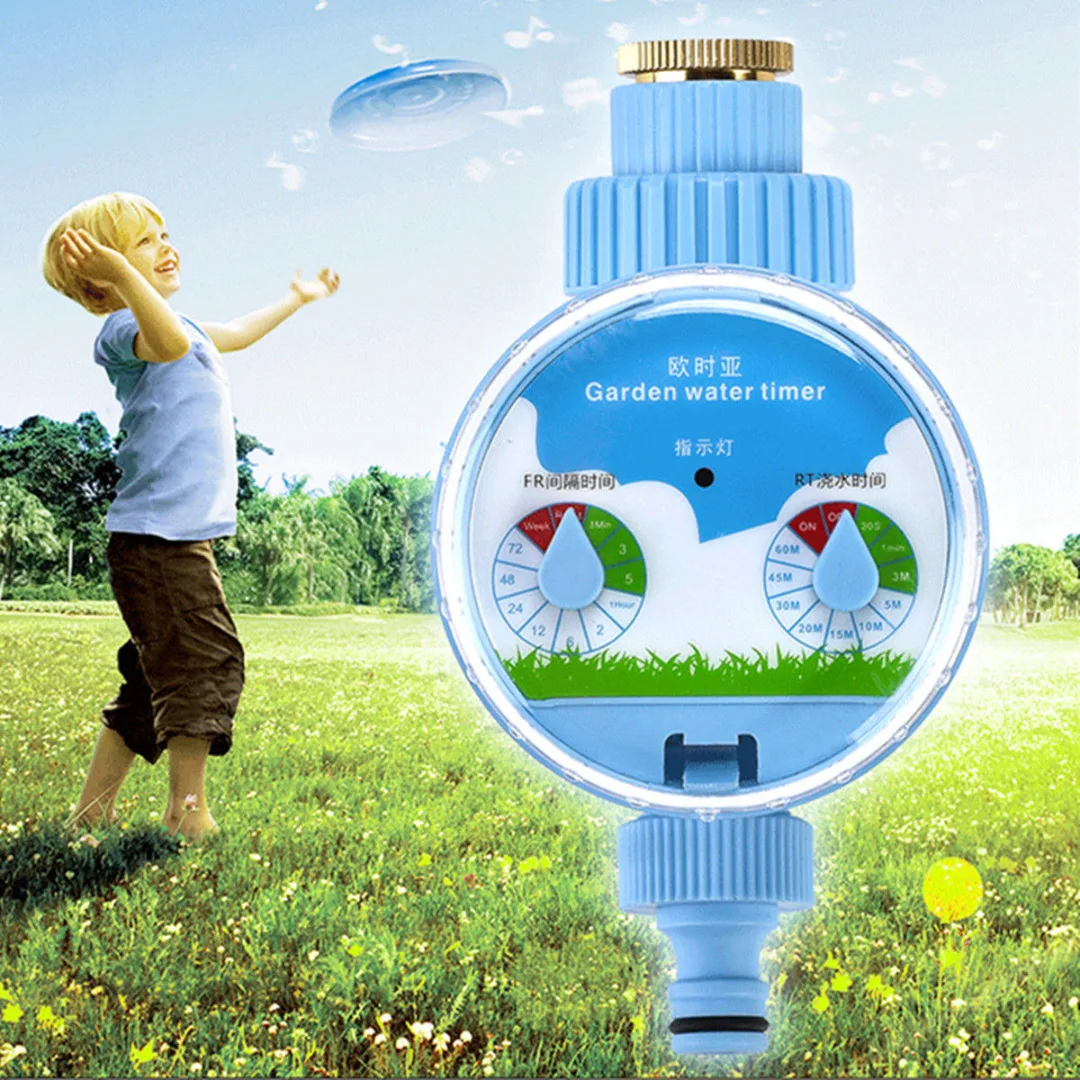 9V Ball Valve Garden Automatic Electronic Water Tap Irrigation Controller Timer