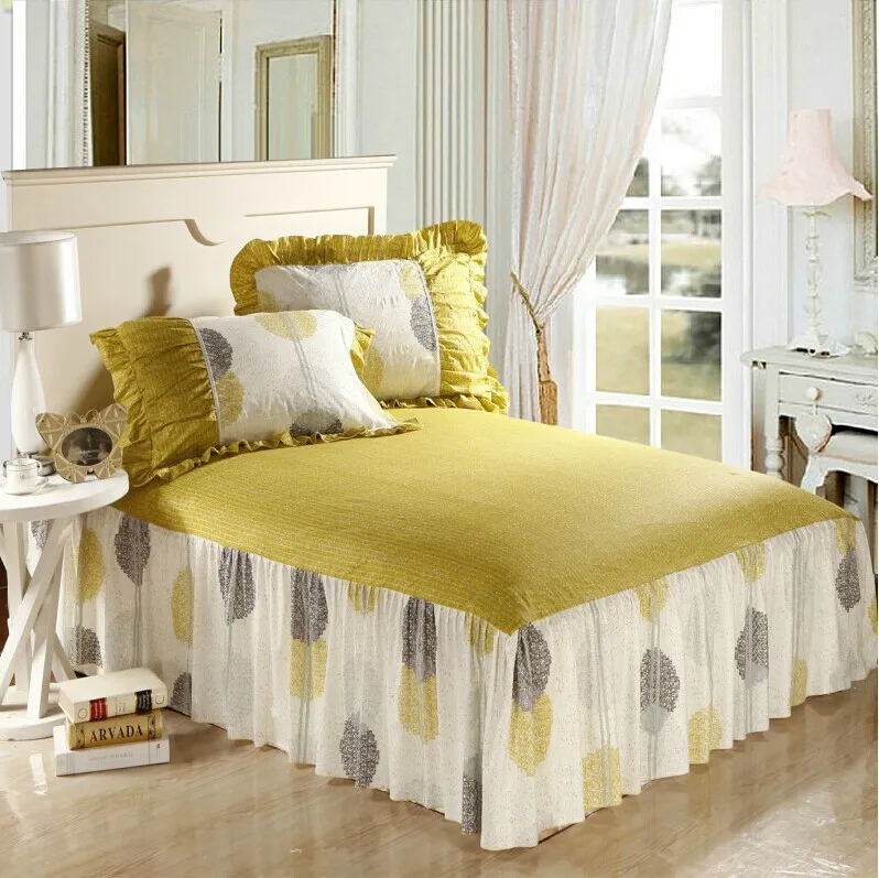 queen bed skirt for bedding set bed spread bed sheet bed coverlets