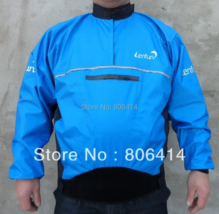 UNISEX waterproof paddle spray semi dry jacket tops for kayak caneo