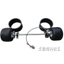 DIY четыре колеса картинг детская коляска ATV UTV тормозной диск роторы Звездочка 95 см задняя ось с 5 дюймов колеса шины