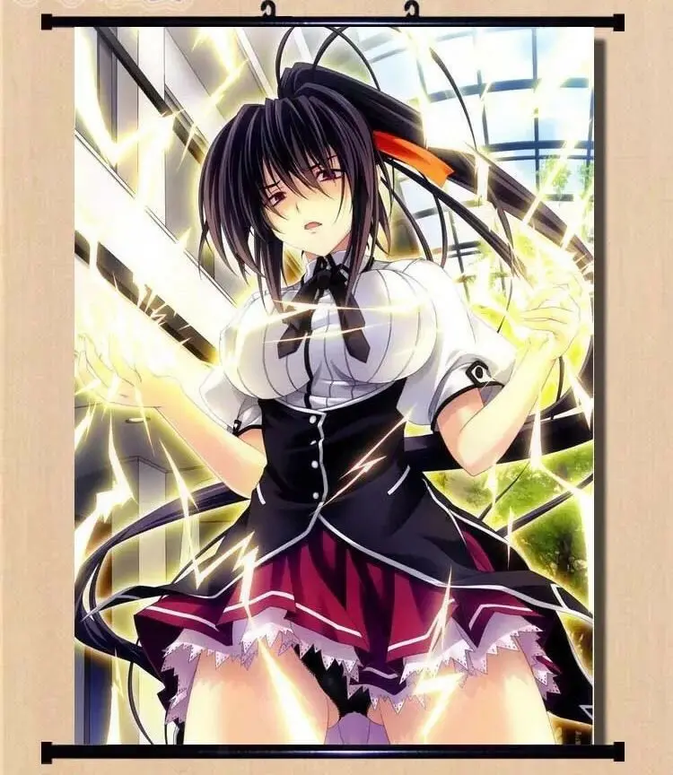 Аниме постер в старшей школе DxD настенная прокрутка печатная картина домашний