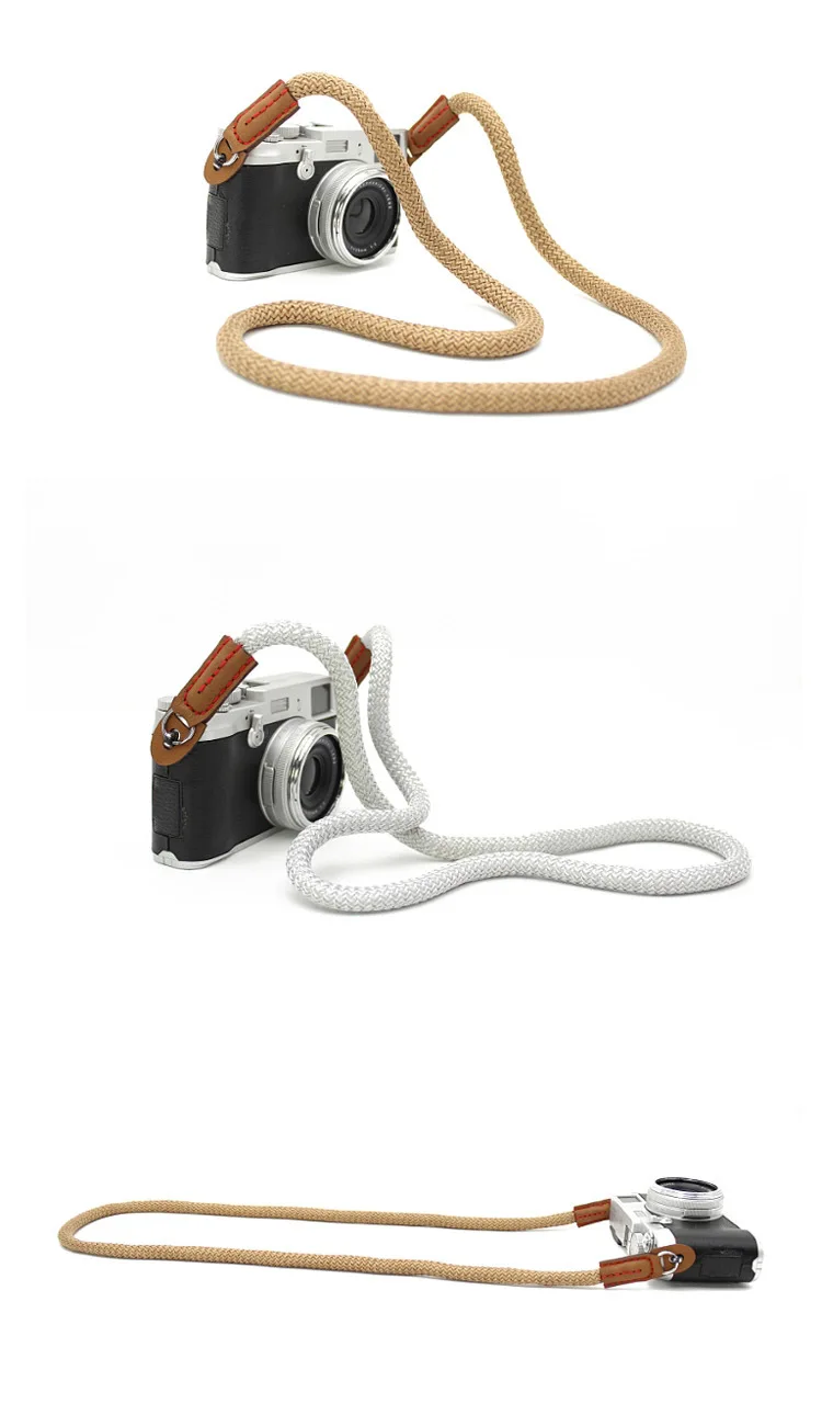 Camera Strap for Sony Nikon Leica Canon Fujifilm X100F X-T30 T20 T10 X-T3 T2 X70 X-Pro2 X-E2S X-E2 Vintage Canvas