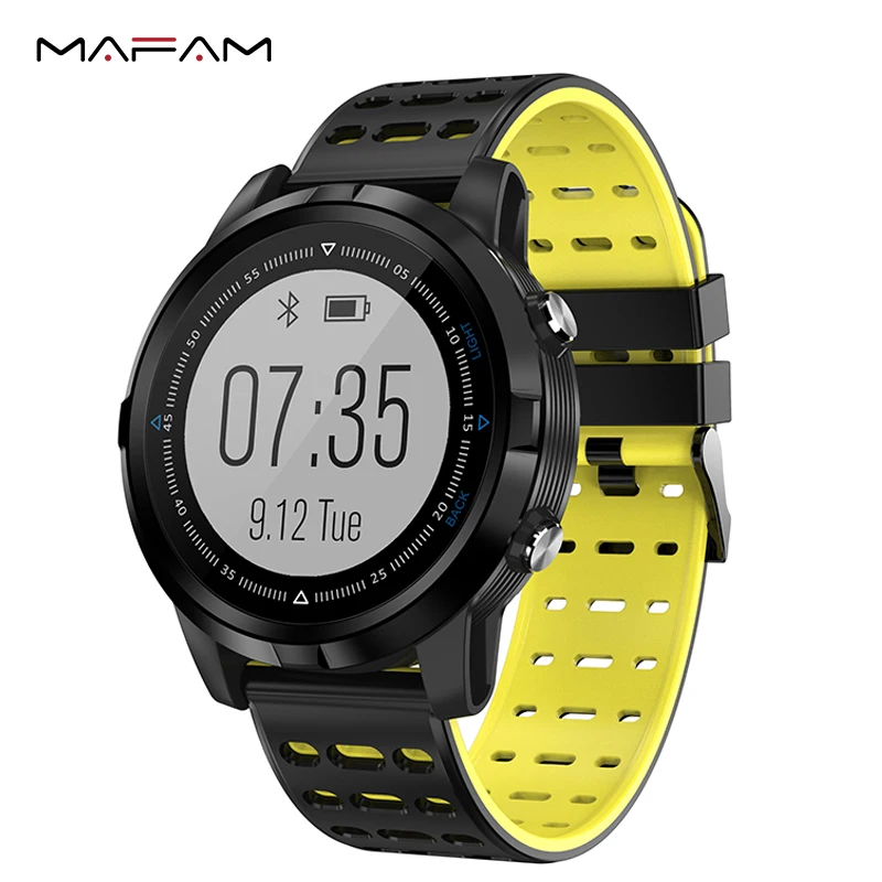 

MAFAM GPS Smart Watch Men Women Heart Rate Blood Pressure IP68 Waterproof Fitness Tracker For iphone xiaomi Smart Watch Bracelet