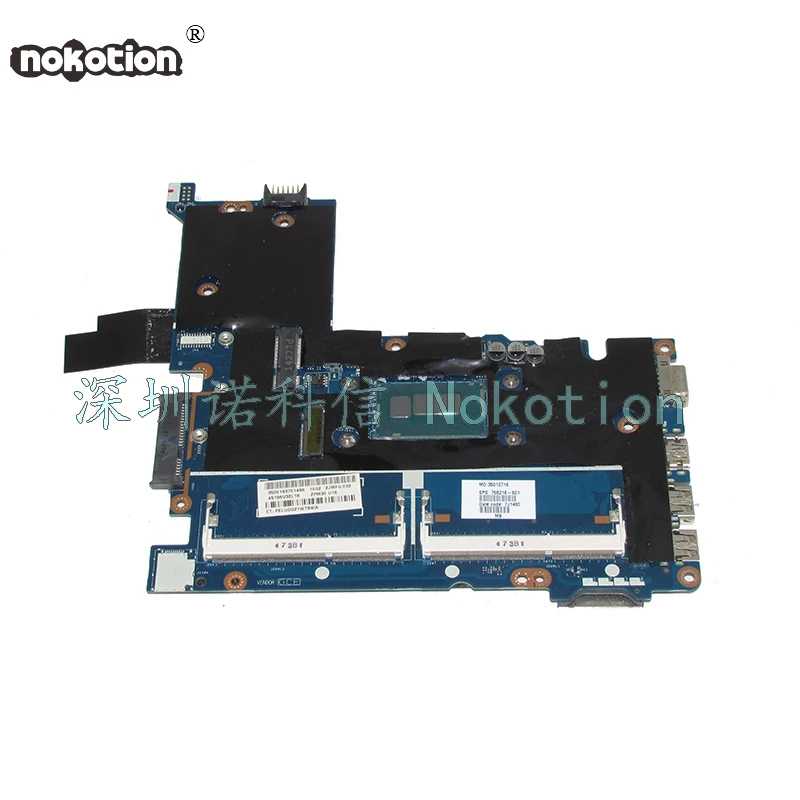 

NOKOTION 768216-601 768216-001 Laptop motherboard for HP Probook 430 G2 SR1EF I5-4210U Main board works