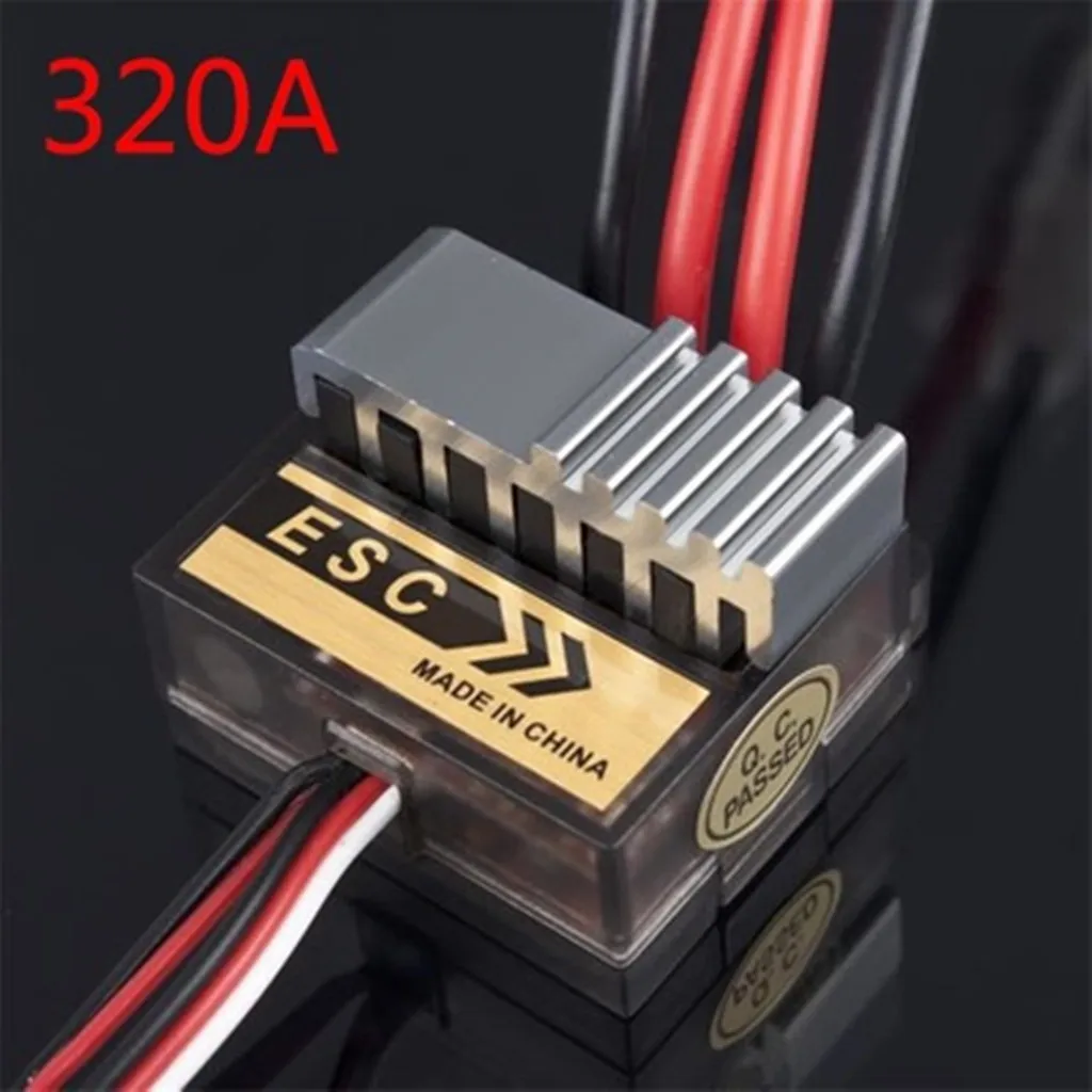 Rc Accessories Brushed ESC New Brush 1/8 1/10 320A Brushed Speed Controller ESC RC Truck Car Boat Reverse High Quality Rc Accessories Brushed ESC New Brush 1/8 1/10 320A Brushed Speed Controller ESC RC Truck Car Boat Reverse High Quality