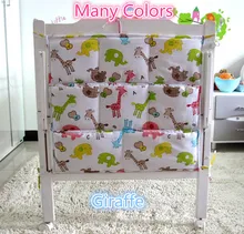 Promotion! Kitty Mickey 62*52 cm Épais et Lisse Lit Bébé Suspendus Poches Tissus, Couche-culotte Sac De Rangement, bébé ensemble de literie