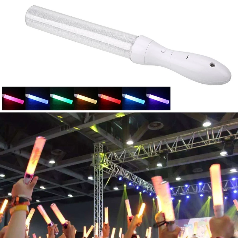 Светящиеся Glo-Sticks светодиодный светящиеся палочки практичные концерты ABS+ PVC бар цветной светильник ing праздничные вечерние светильник Рождественский светильник