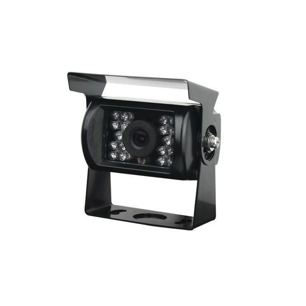 

Car Rear View Camera 120 Degee Wide Viewing Angle 18 LED Light Night Vision 12V 24V HD Vehicle Backup Camera