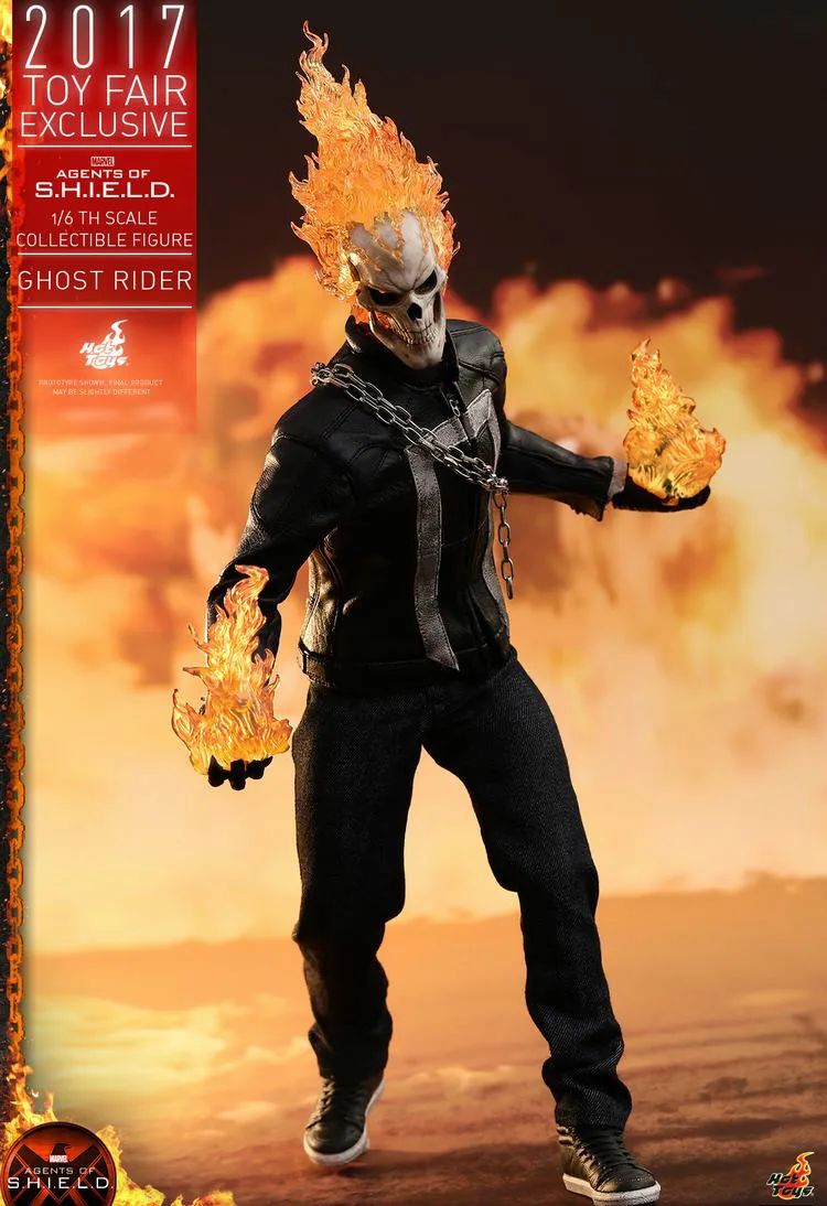 HT HotToys TMS005 1/6 агента S.H.I.E.L.D. Экшн-фигурка Ghost Rider 2017 CICF Exbition Version | Игрушки и хобби
