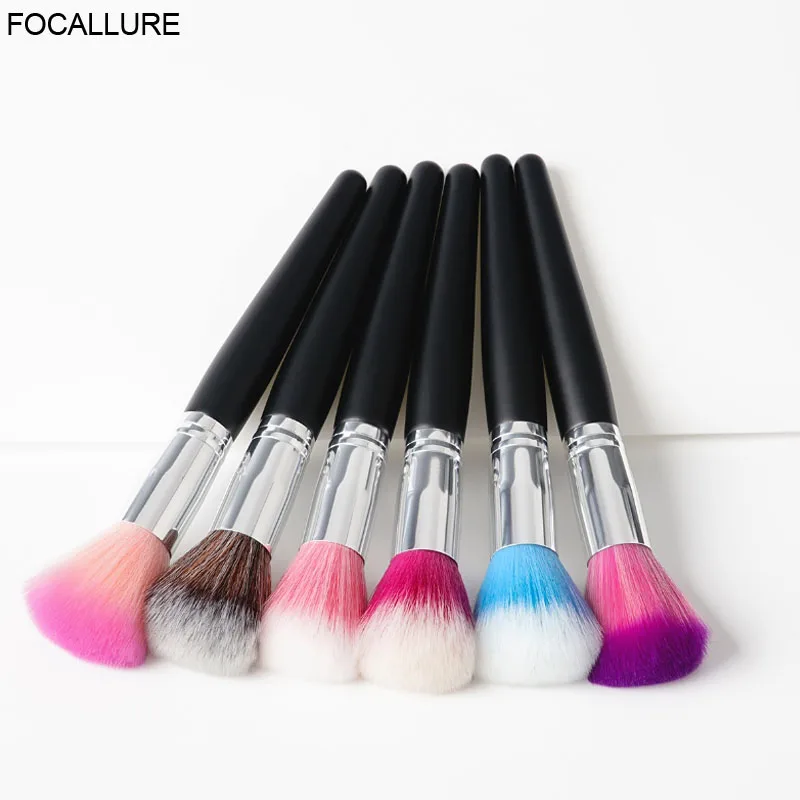 FOCALLURE Foundation Makeup Brushes Powder Cream Liquid Blush Blusher