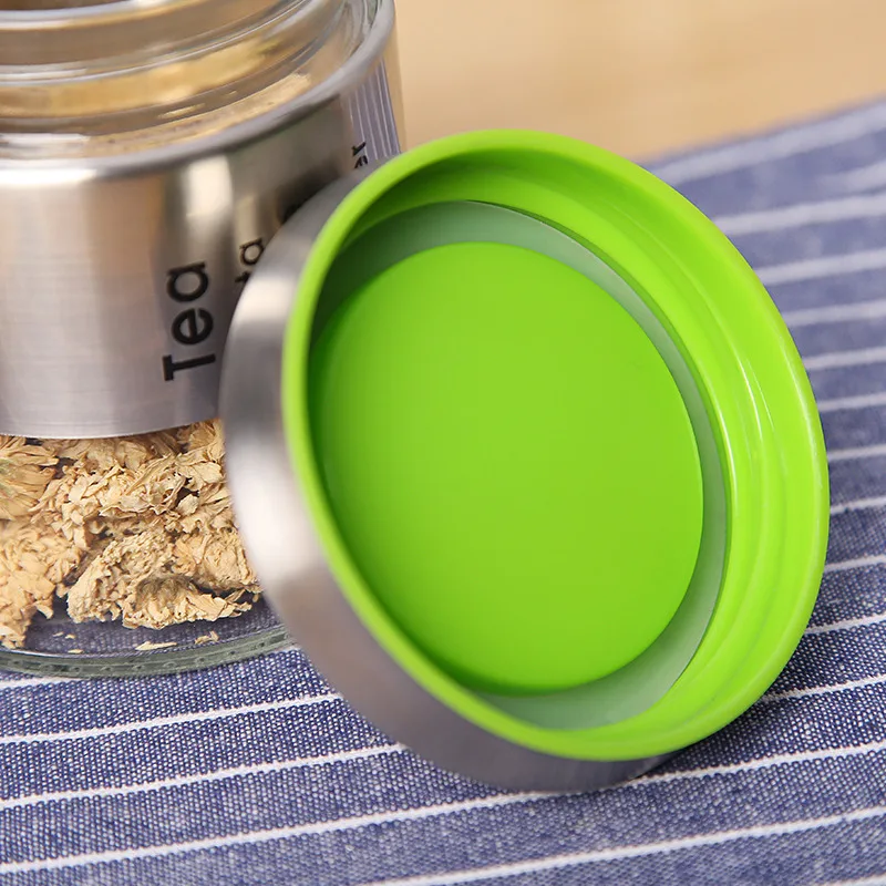 Банка из нержавеющей стали 304 Mason Jar Zakka чай сугер бутылки для хранения кофе