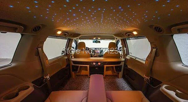 DIY star потолочный автомобиль/limo star skylight волоконные оптические фары 12 В RGB цвета беспроводной контроль мульти режимы 50 светильник из оптоволокна