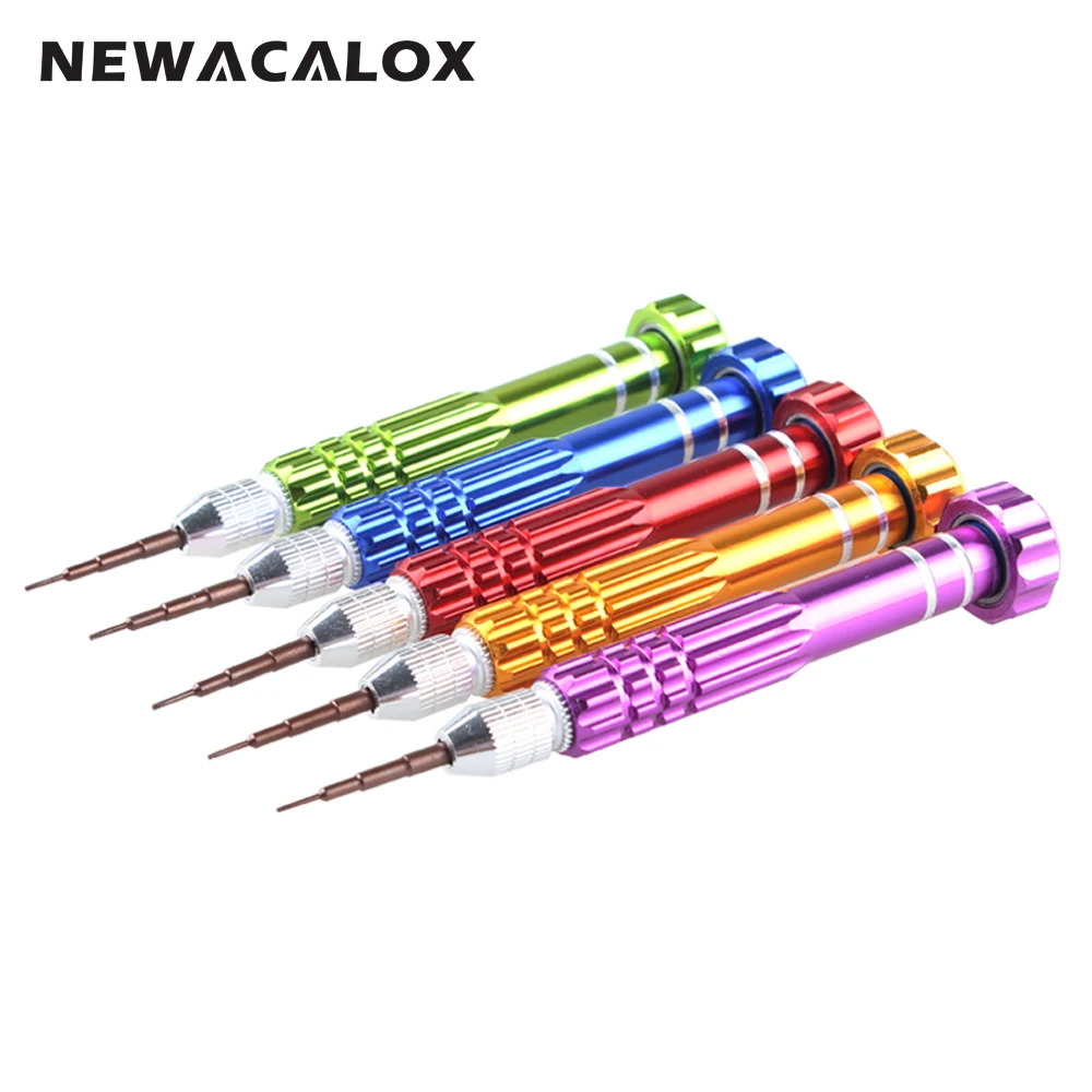 Набор инструментов NEWACALOX 2 шт./лот 5 в 1 для ремонта набор прецизионных магнитных