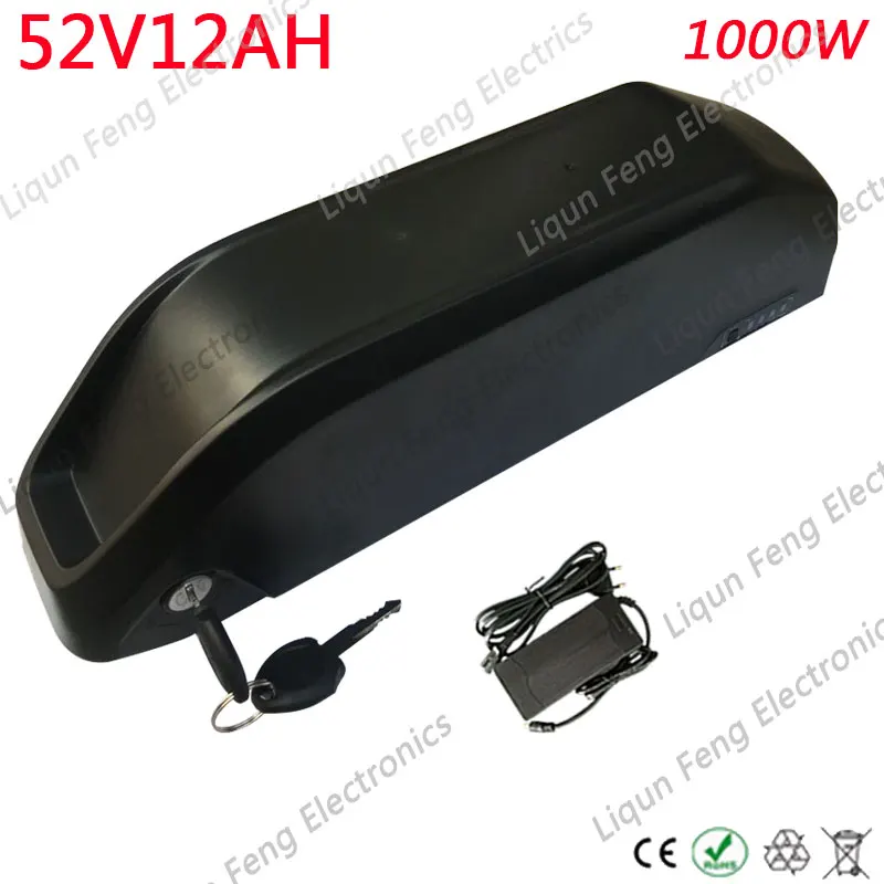 52V 1000W New Hailong E-Bike Battery 12Ah Electric Bicycle for Bafang 48V BBSHD BBS03 750W 500W BBS02 Motor | Спорт и развлечения