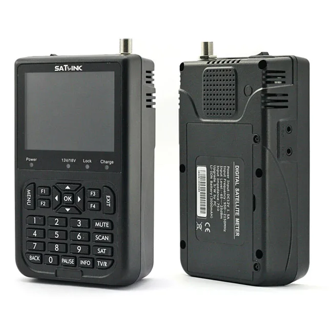 100% Оригинальный SATLINK WS 6906 DVB S FTA спутниковый ТВ приемник 3 5 дюймов ЖК экран