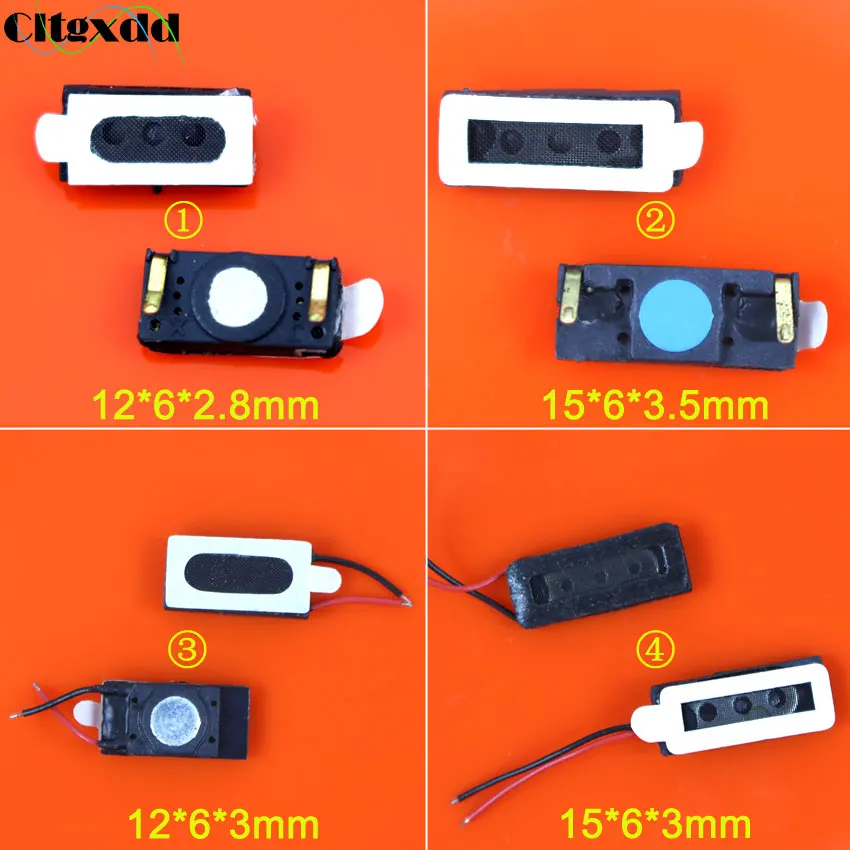 

cltgxdd 1Piece Universal receiver earpiece ear speaker 12*6mm / 15*6mm replacement part for mobile phone.