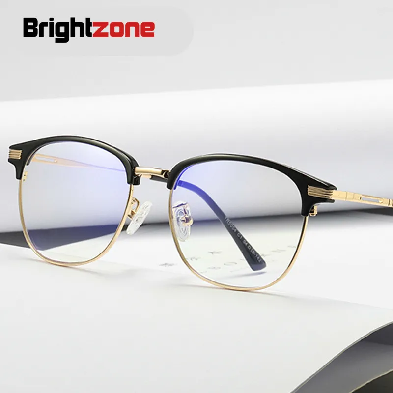 Новинка 2018 металлические очки Brightzone с защитой от сисветильник прозрачные