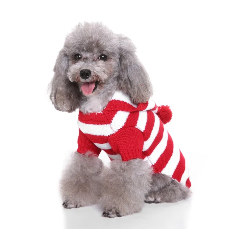Winter Warm Dog knit Sweaters Small Medium Large Dogs Coat Jacket