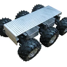 DAGU Обучающий робот 6WD Wild Thumper шасси(черный корпус с коробкой передач 75: 1